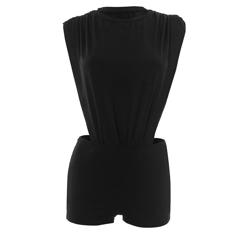 Crewneck button ruched solid pant set  | Festival Outfits Women