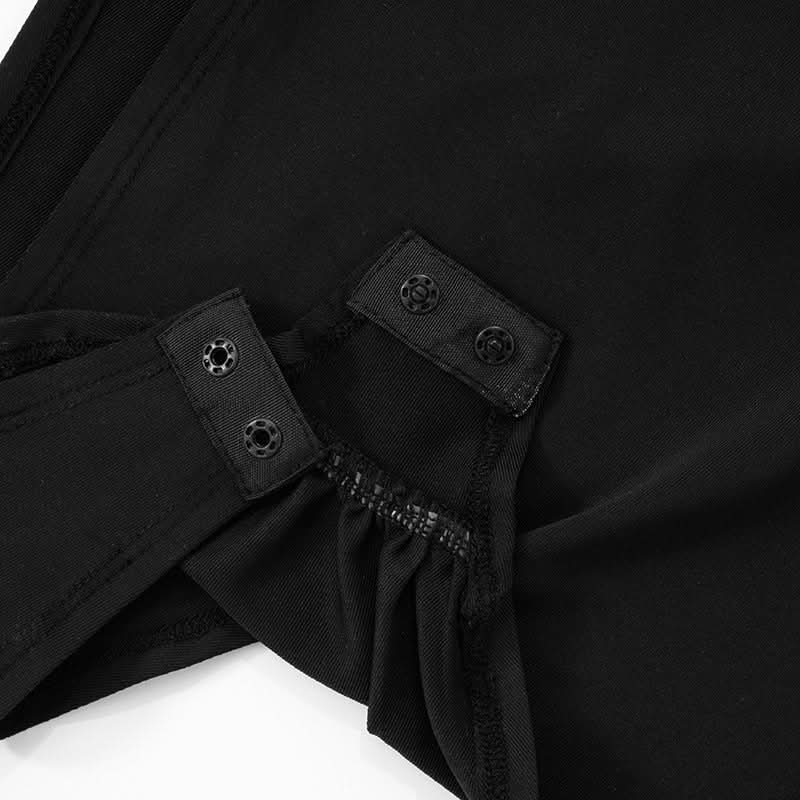 Crewneck button ruched solid pant set  | Festival Outfits Women
