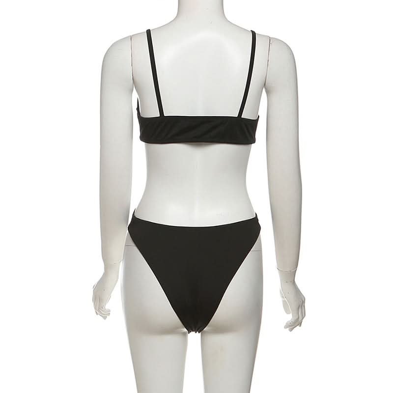 Hollow out backless cami bodysuit  | Festival Outfits Women