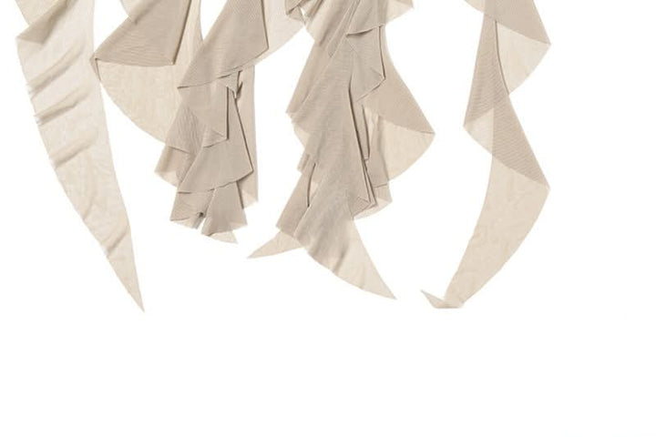 Ruffle irregular mesh decor belt  | Festival Outfits Women