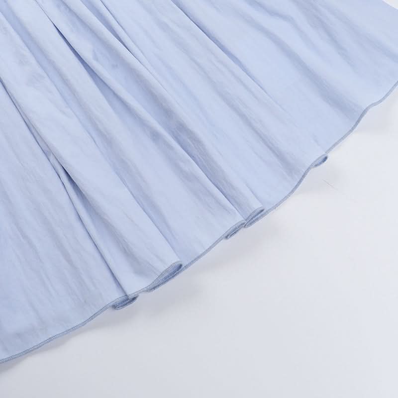 Ruched square neck smocked cami maxi dress  | Festival Outfits Women