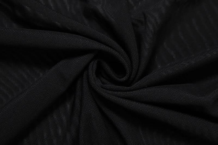 Mesh halter v neck ruched solid maxi dress-final-sale