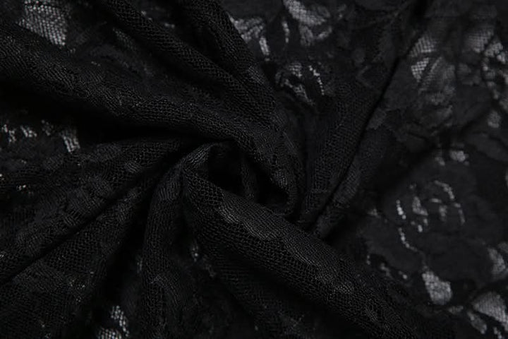 Lace ruffle v neck backless cami maxi dress  | Festival Outfits Women-final-sale