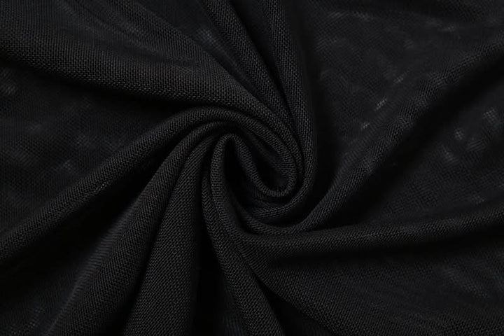 Mesh irregular backless cami maxi dress  | Festival Outfits Women