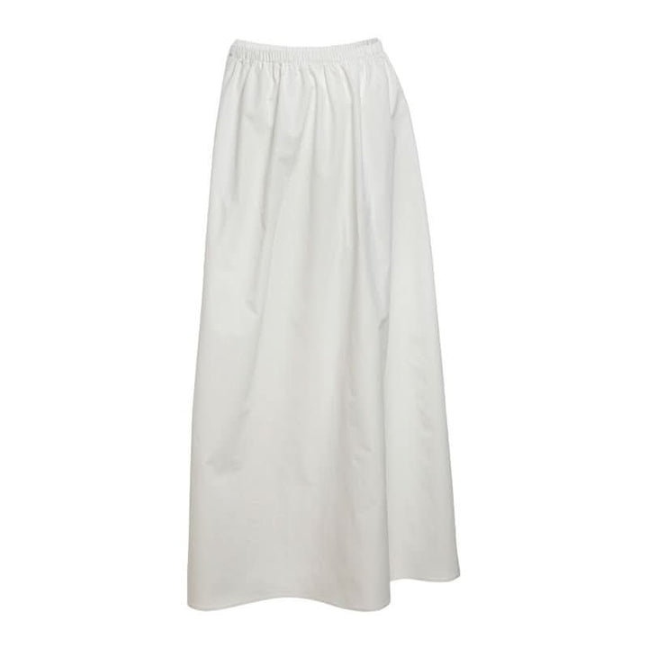 Ruched irregular solid maxi skirt  | Festival Outfits Women
