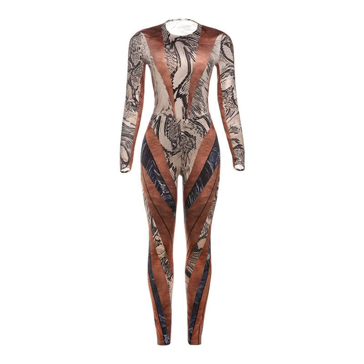 Crewneck long sleeve print button pant set  | Festival Outfits Women