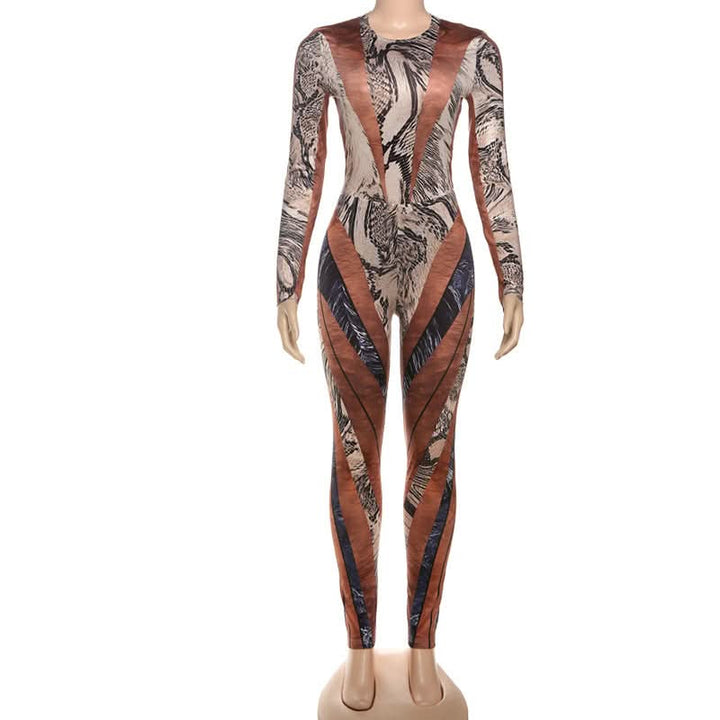 Crewneck long sleeve print button pant set  | Festival Outfits Women