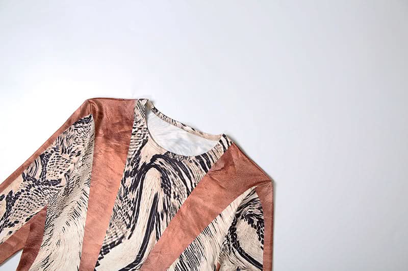 Crewneck long sleeve print button pant set  | Festival Outfits Women