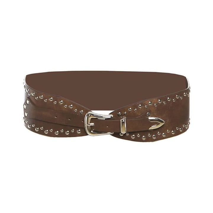 Rivet PU leather decor belt  | Festival Outfits Women