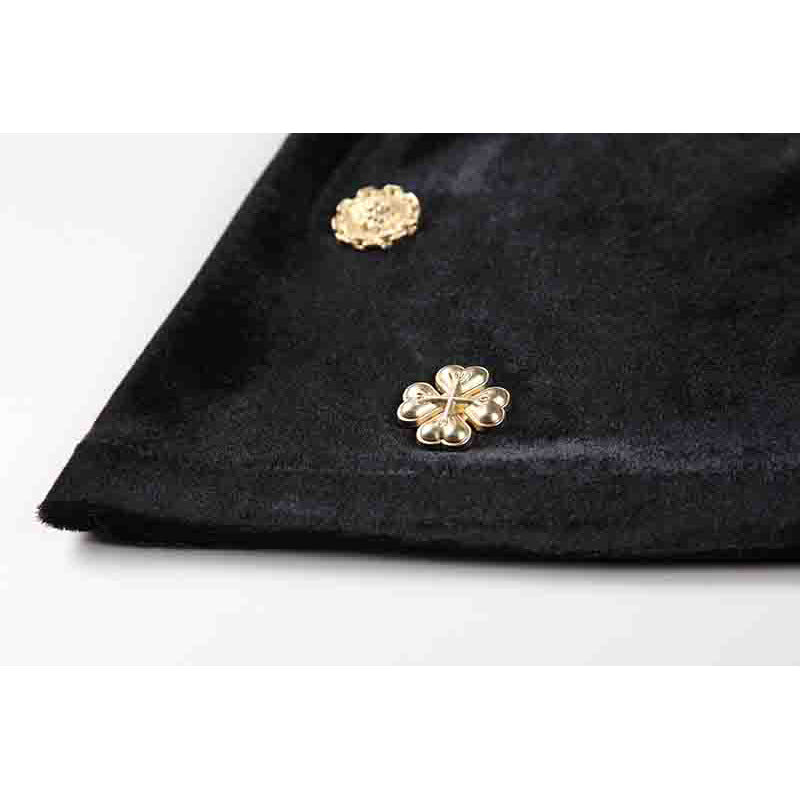 U neck velvet metal applique tank top  | Festival Outfits Women