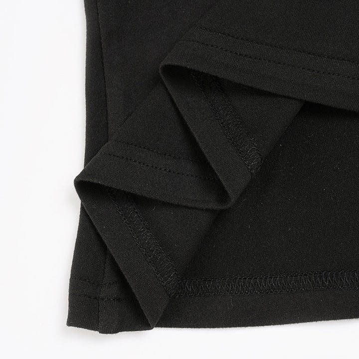 Off shoulder long sleeve abstract top  | Festival Outfits Women-final-sale