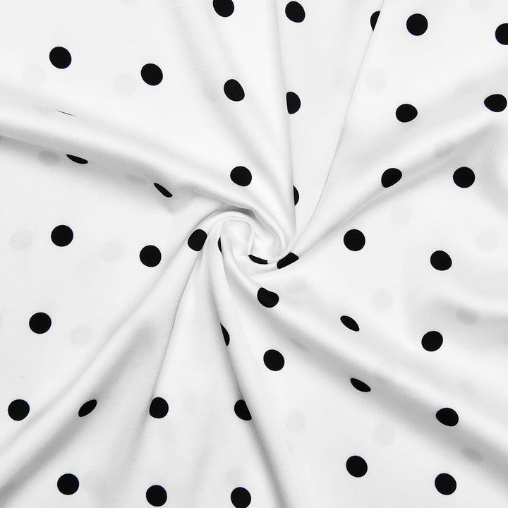 Polka dot short sleeve bowknot zip-up maxi dress  | Festival Outfits Women
