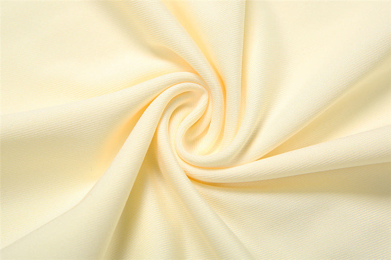 Long flared sleeve ruched v neck mini dress  | Festival Outfits Women