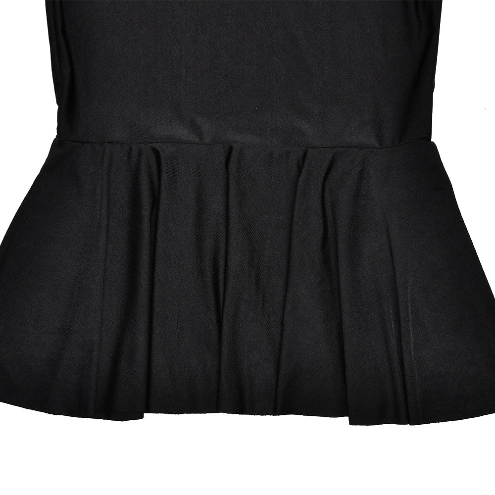 Halter self tie v neck backless midi dress  | Festival Outfits Women
