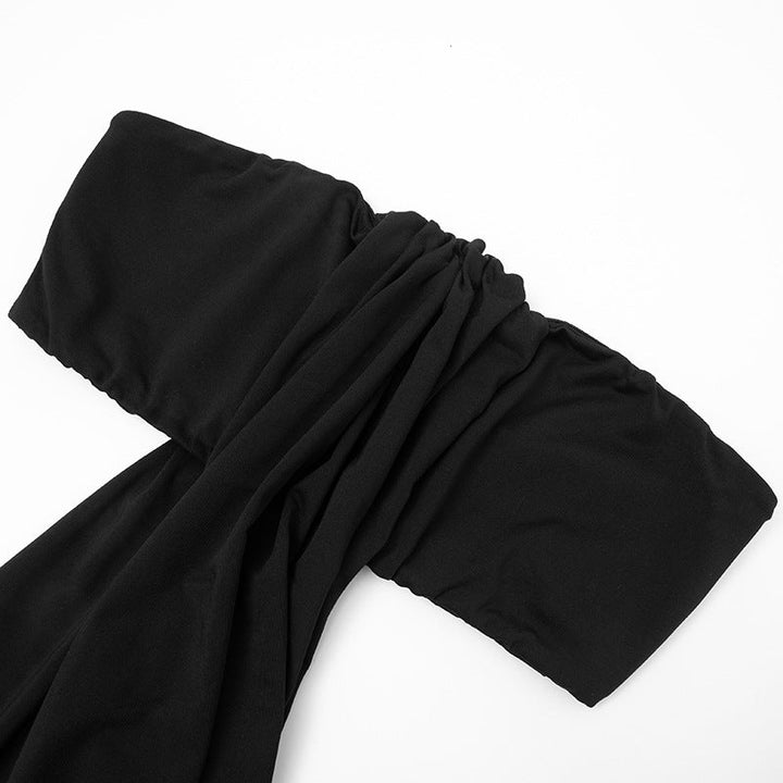 Hollow out ruched solid cut out maxi dress  | Festival Outfits Women-final-sale