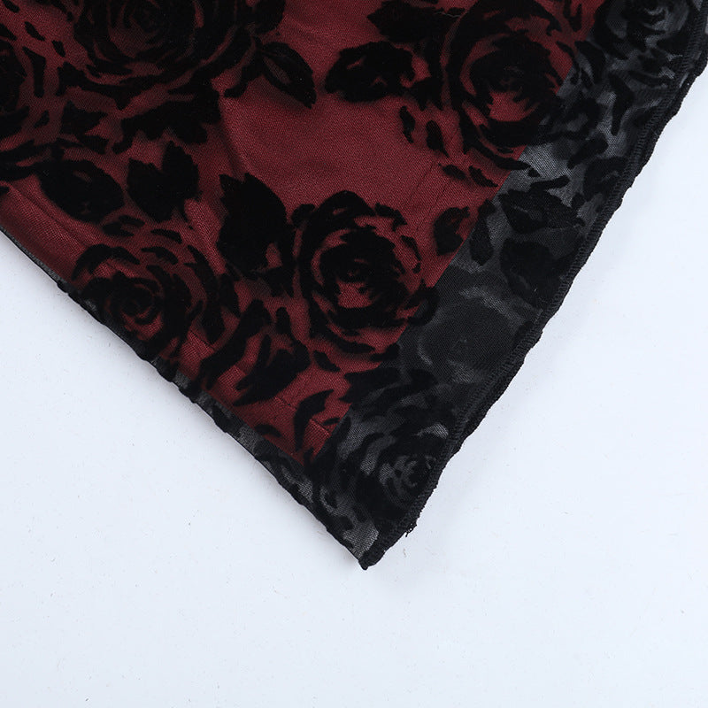 V neck flower applique lace cami maxi dress  | Festival Outfits Women