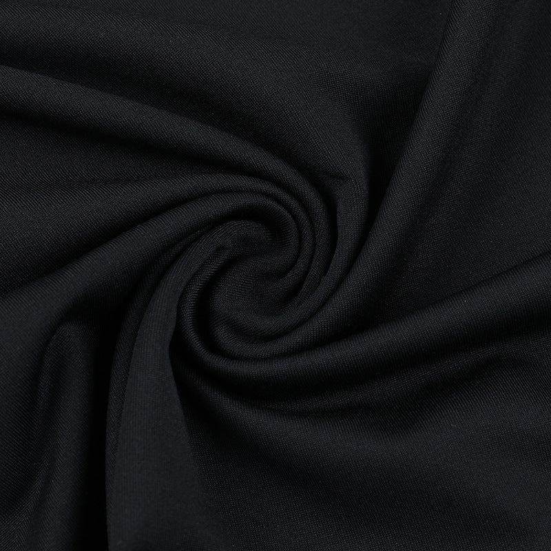 One shoulder long sleeve irregular mini dress  | Festival Outfits Women