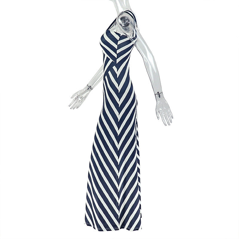 Zebra print hollow out cut out maxi dress  | Festival Outfits Women