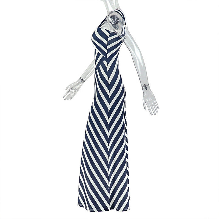Zebra print hollow out cut out maxi dress  | Festival Outfits Women