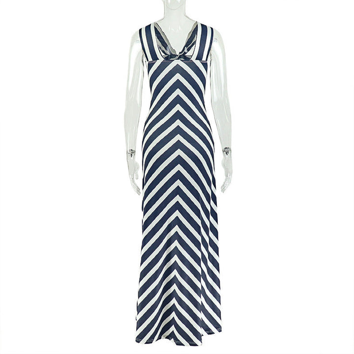 Zebra print hollow out cut out maxi dress  | Festival Outfits Women