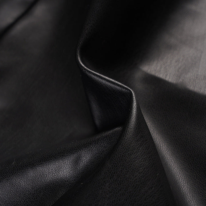 Buckle zip-up PU leather mini skirt Cargo Mini Skirt  | Festival Outfits Women