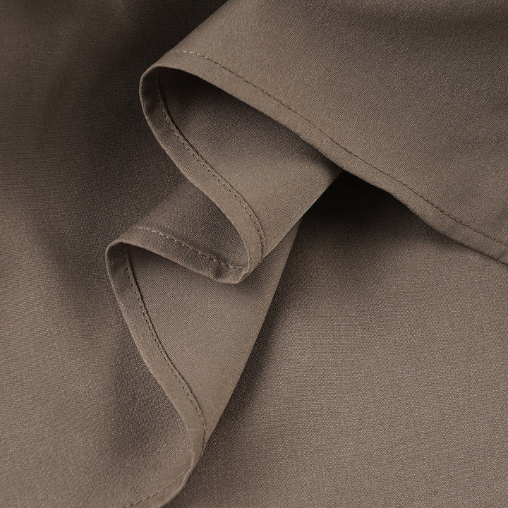 Ruched raw hem A line mini skirt  | Festival Outfits Women