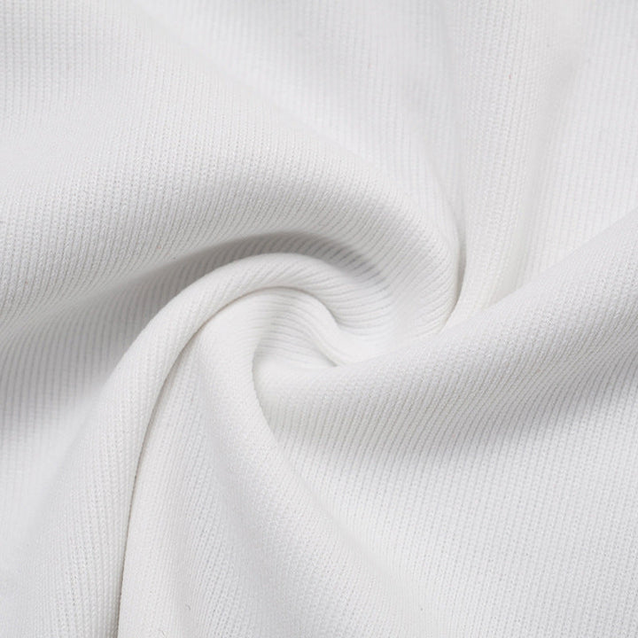 Long sleeve zip-up hoodie self tie halter pant set  | Festival Outfits Women