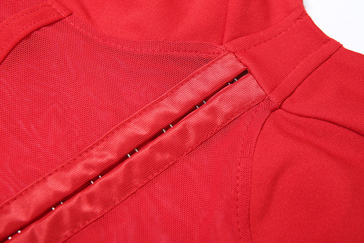 Sweetheart neck hollow out ruched tube cut out mini dress  | Festival Outfits Women