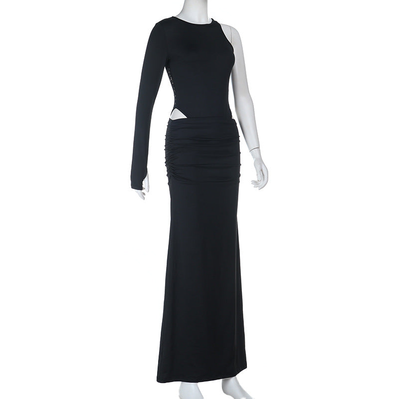 Long sleeve crewneck lace maxi skirt set  | Festival Outfits Women