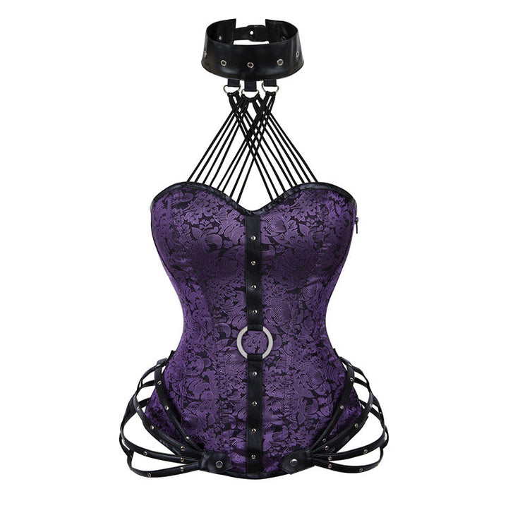 Halter o ring corset lace up top  | Festival Outfits Women