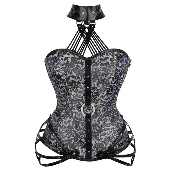 Halter o ring corset lace up top  | Festival Outfits Women