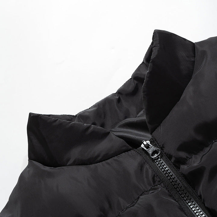 Long sleeve high neck zip-up pocket coat top  | Festival Outfits Women
