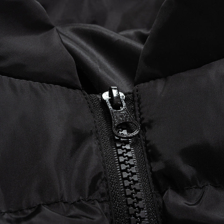 Long sleeve high neck zip-up pocket coat top  | Festival Outfits Women