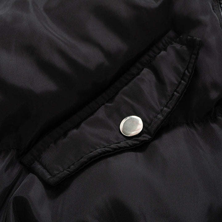 Long sleeve high neck zip-up pocket coat top  | Festival Outfits Women