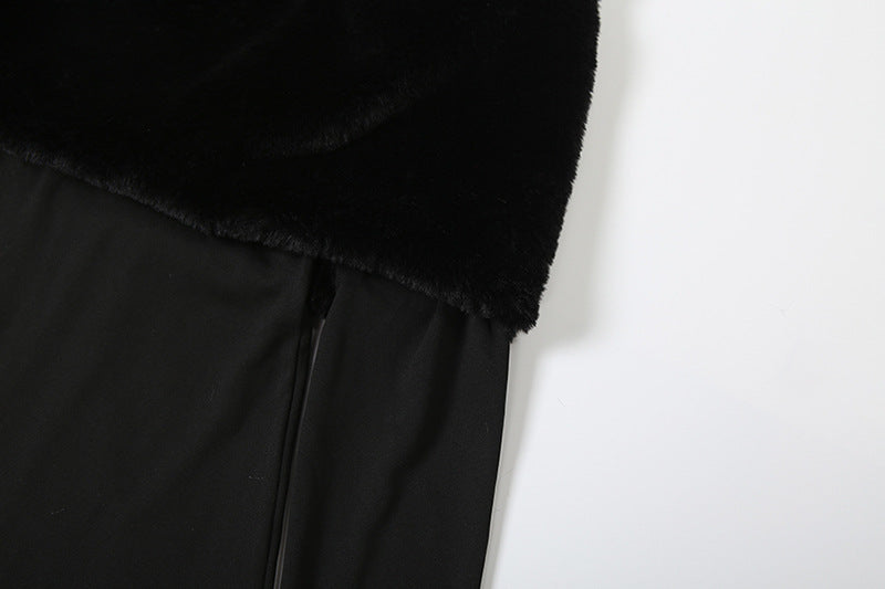 Off shoulder long sleeve fluffy jumpsuit  | Festival Outfits Women