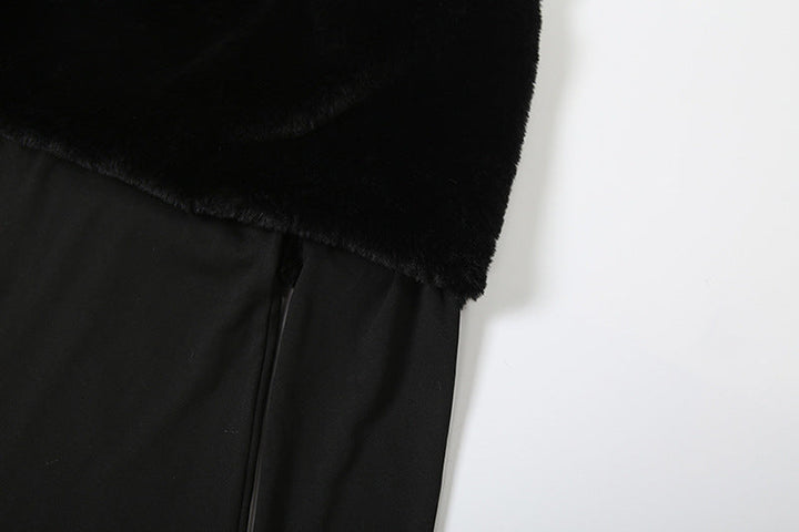 Off shoulder long sleeve fluffy jumpsuit  | Festival Outfits Women