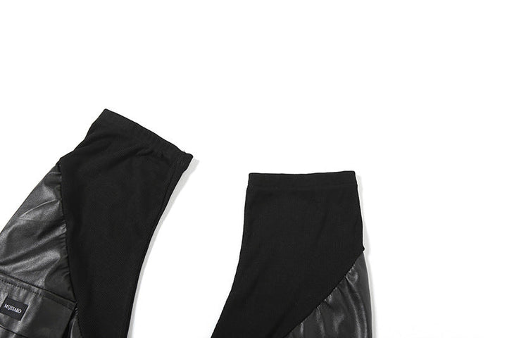 PU leather pocket leg warmer  | Festival Outfits Women
