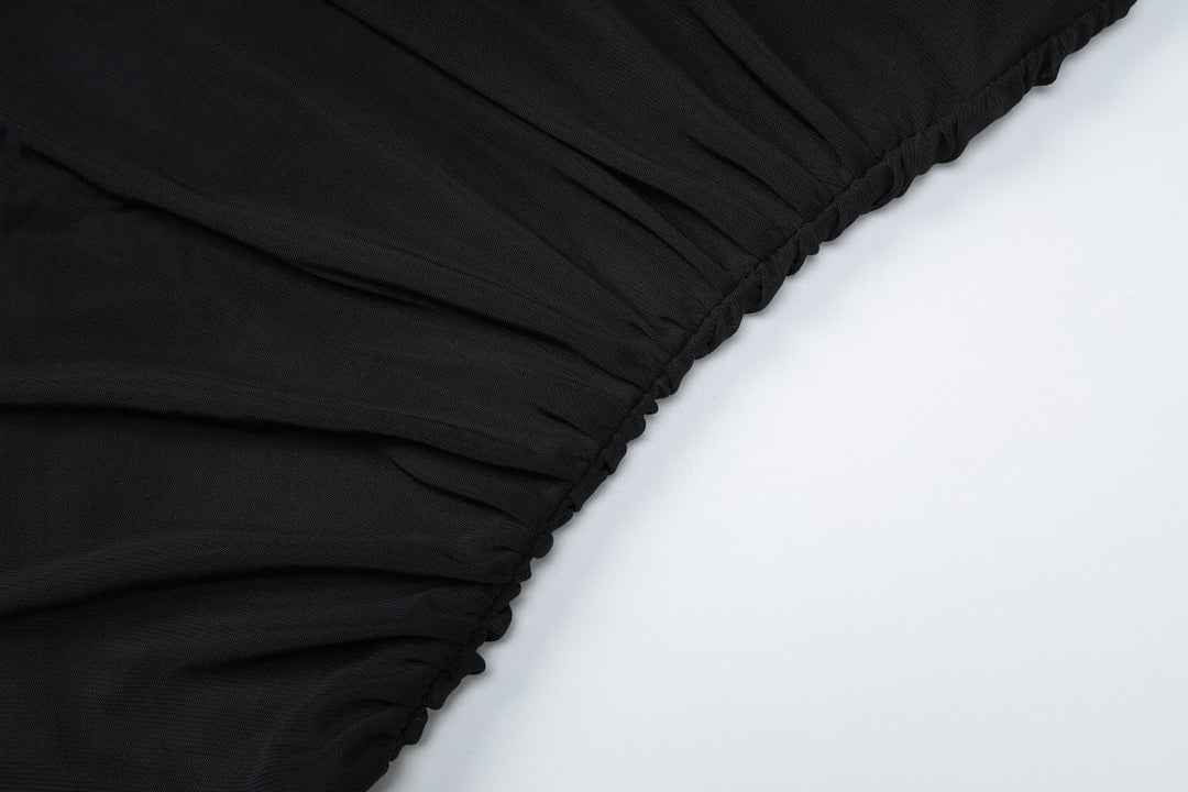 Ruched self tie ruched backless midi dress  | Festival Outfits Women