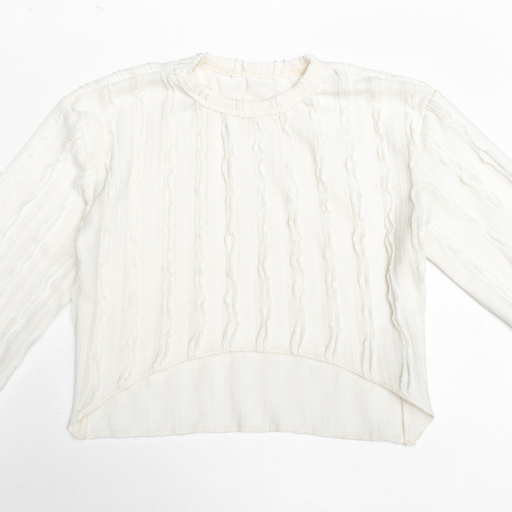 Long sleeve crewneck crop pant set  | Festival Outfits Women