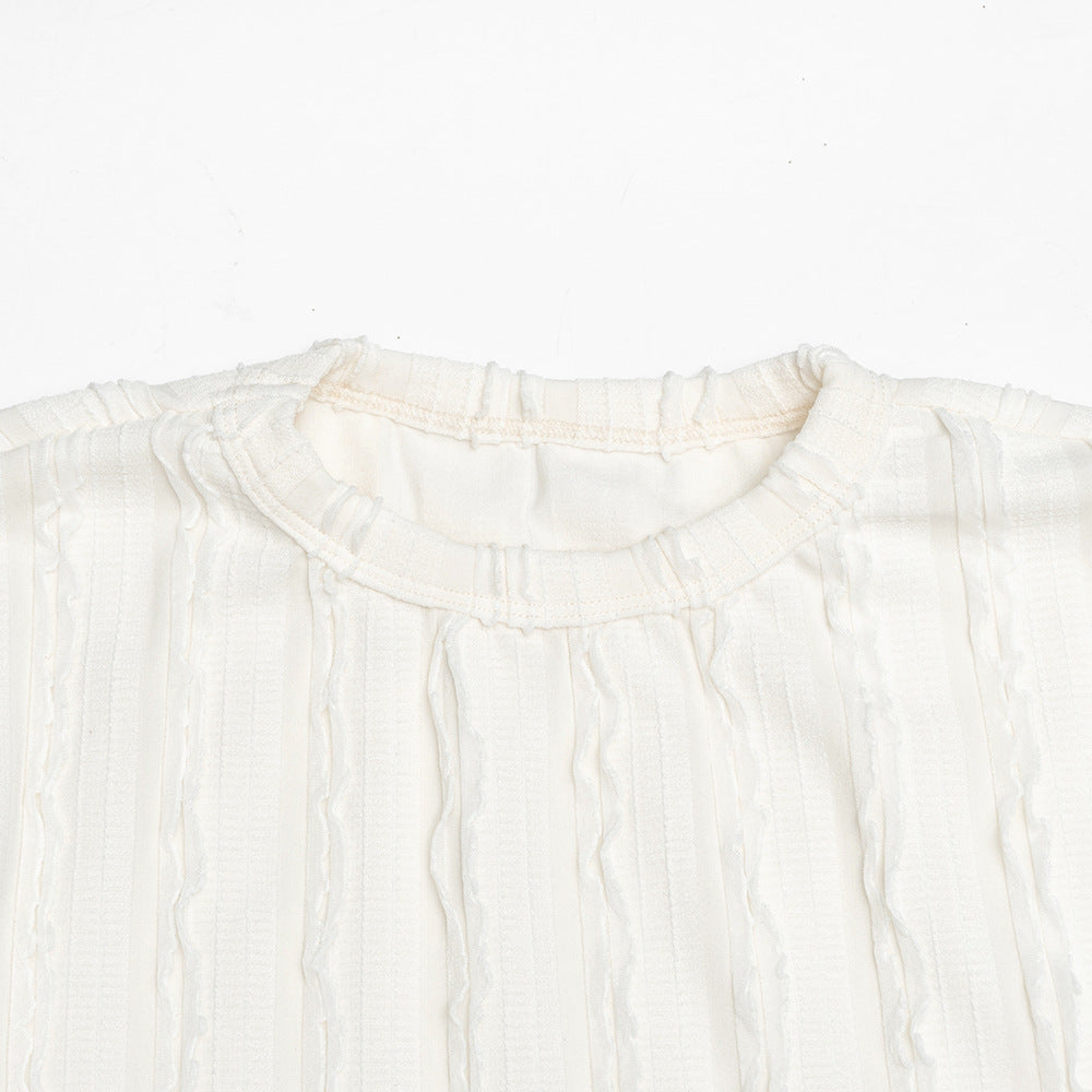 Long sleeve crewneck crop pant set  | Festival Outfits Women