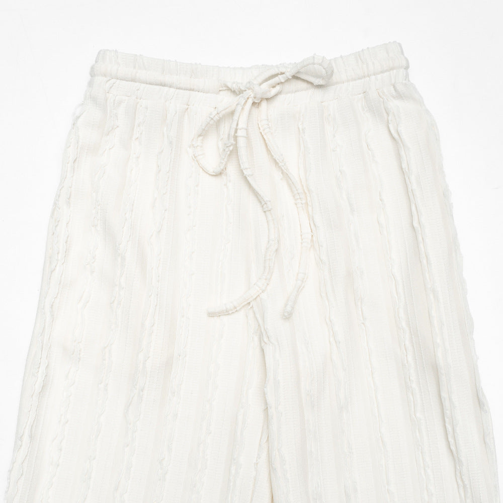 Long sleeve crewneck crop pant set  | Festival Outfits Women