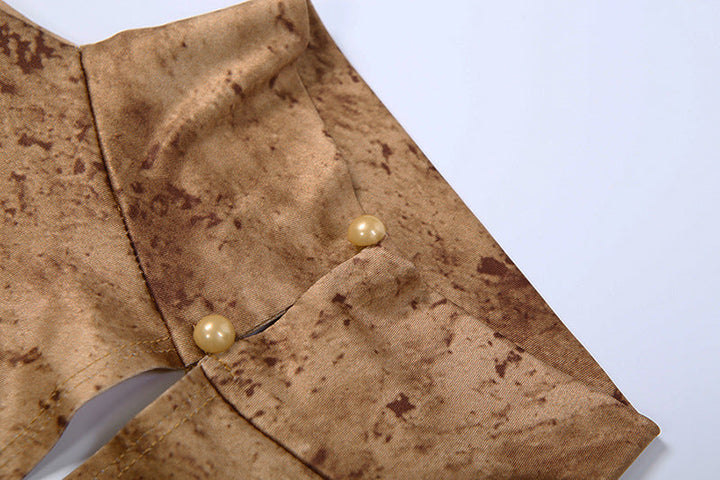 Cowl neck long sleeve high neck ruched mini dress  | Festival Outfits Women