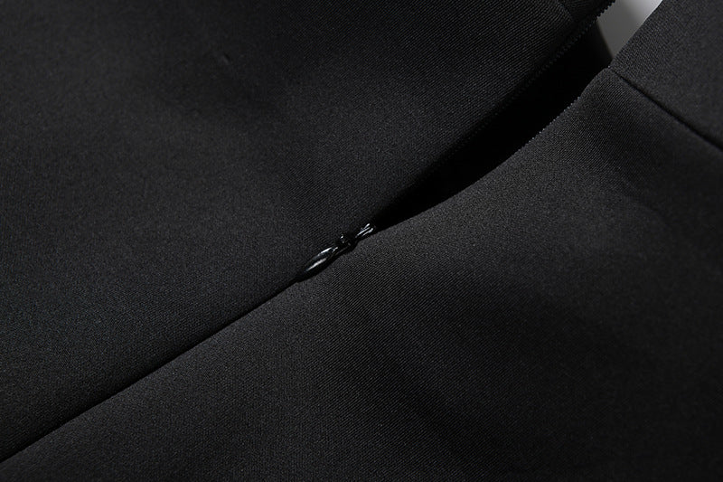 High neck 2 piece solid crop top  | Festival Outfits Women