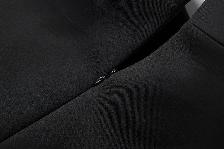 High neck 2 piece solid crop top  | Festival Outfits Women