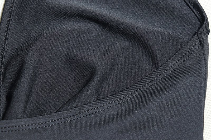 Halter ruffle backless self tie mini dress  | Festival Outfits Women