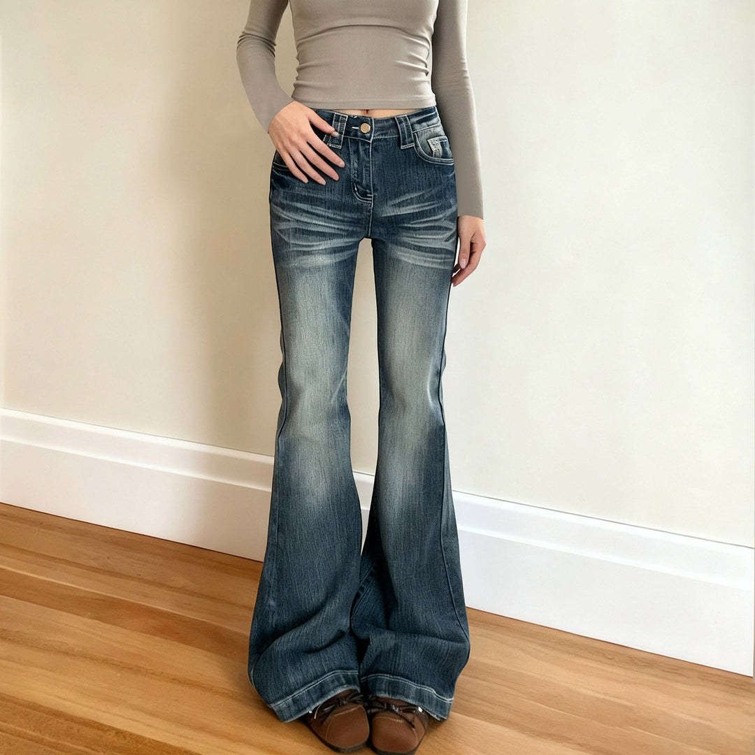 Pocket wide leg medium rise jeans  | Festival Outfits Women