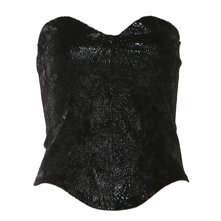 Sweetheart neck corset backless top  | Festival Outfits Women