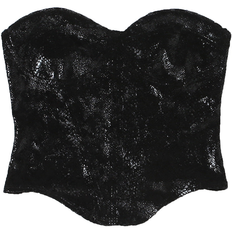 Sweetheart neck corset backless top  | Festival Outfits Women
