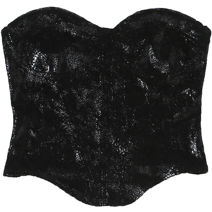 Sweetheart neck corset backless top  | Festival Outfits Women