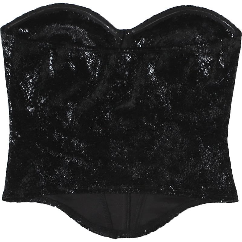 Sweetheart neck corset backless top  | Festival Outfits Women